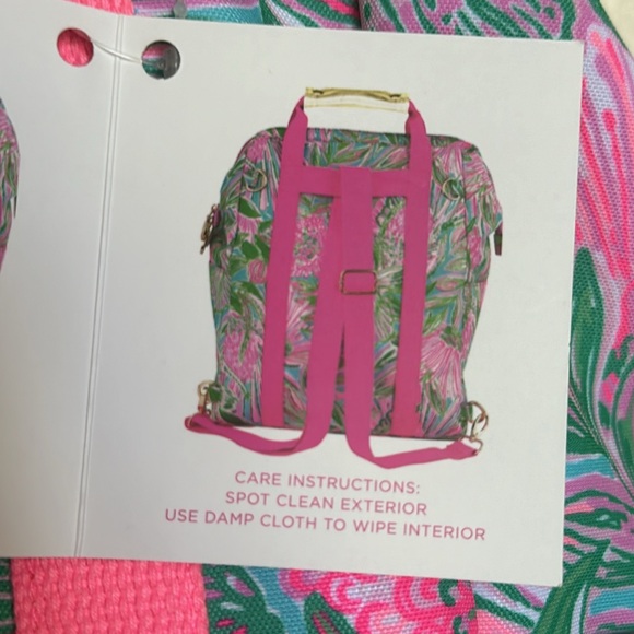 NWT Lilly Pulitzer Backpack Cooler ‘Coming In Hot’ - Picture 8 of 12